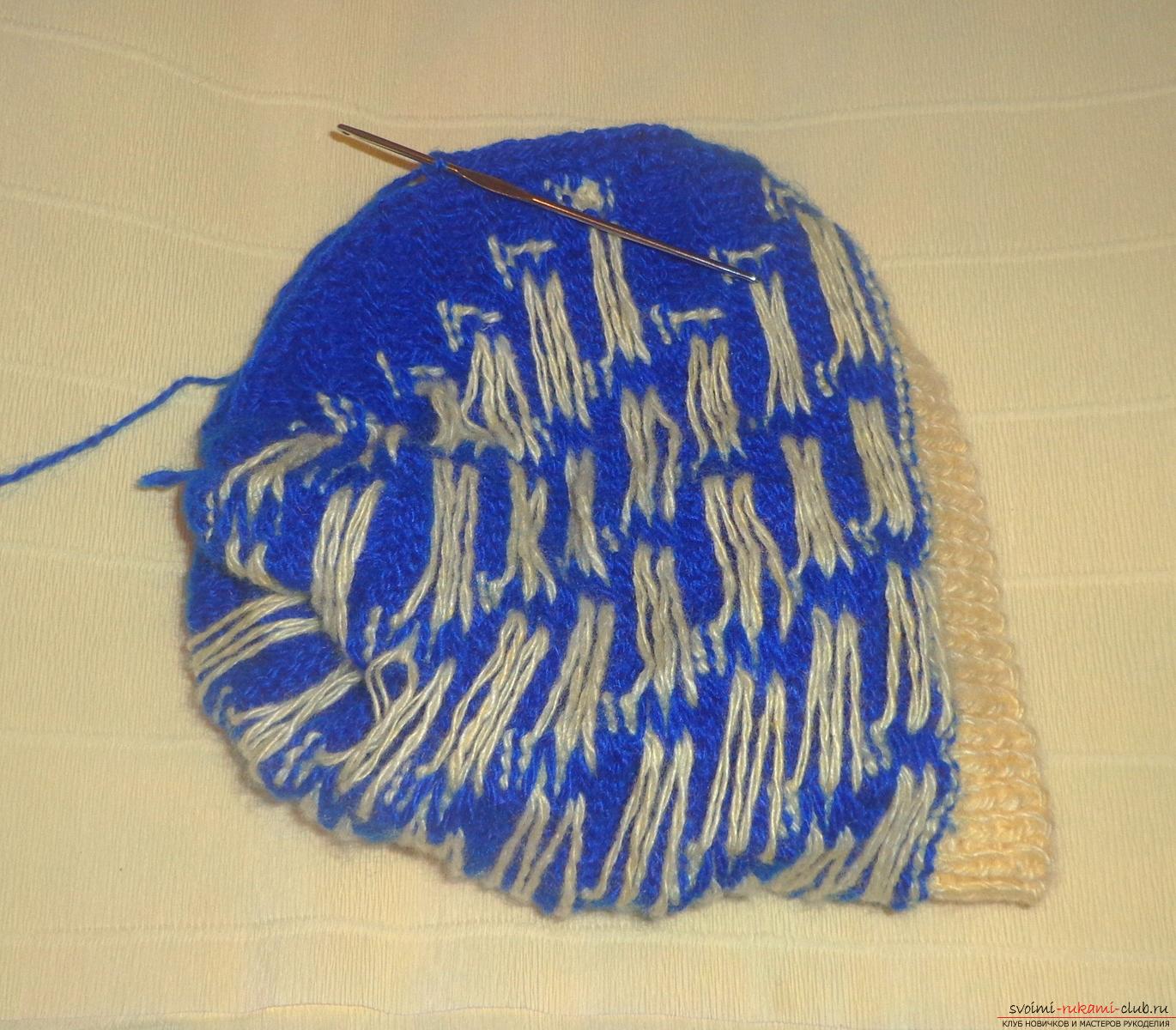 Наш мастер-класс с подробным описанием и фото научит как связать женскую шапку спицами.. Фото №18